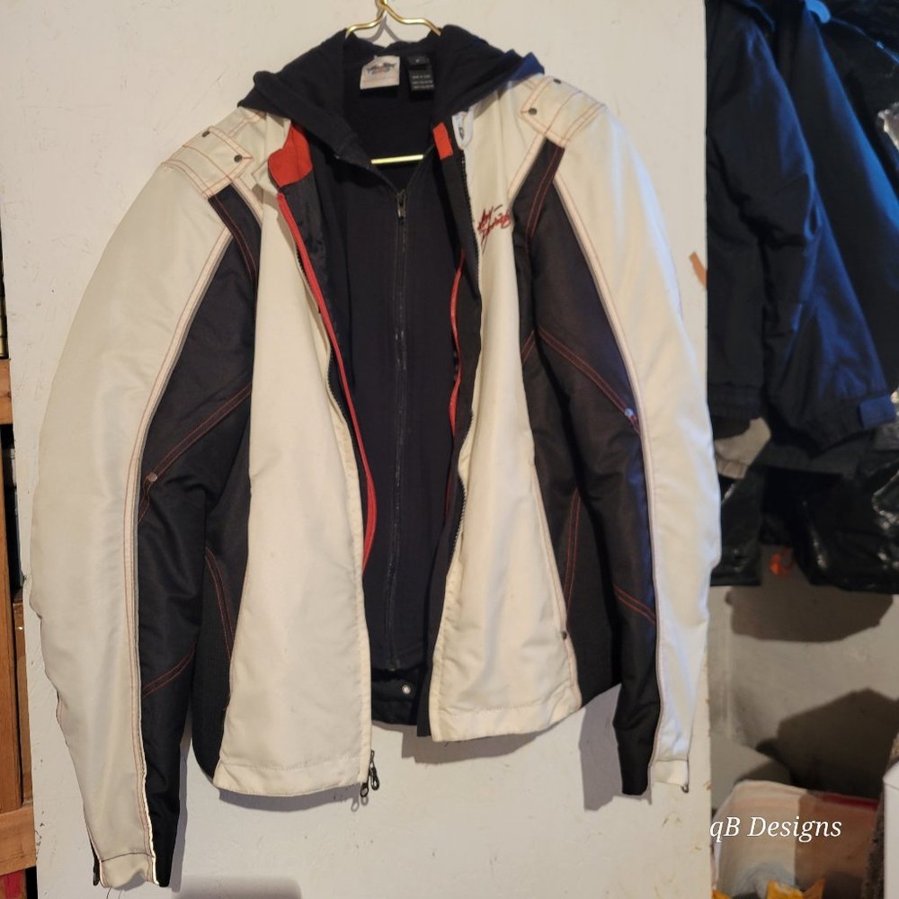Harley-Davidson Women's 3-in-One Riding Jacket, XL